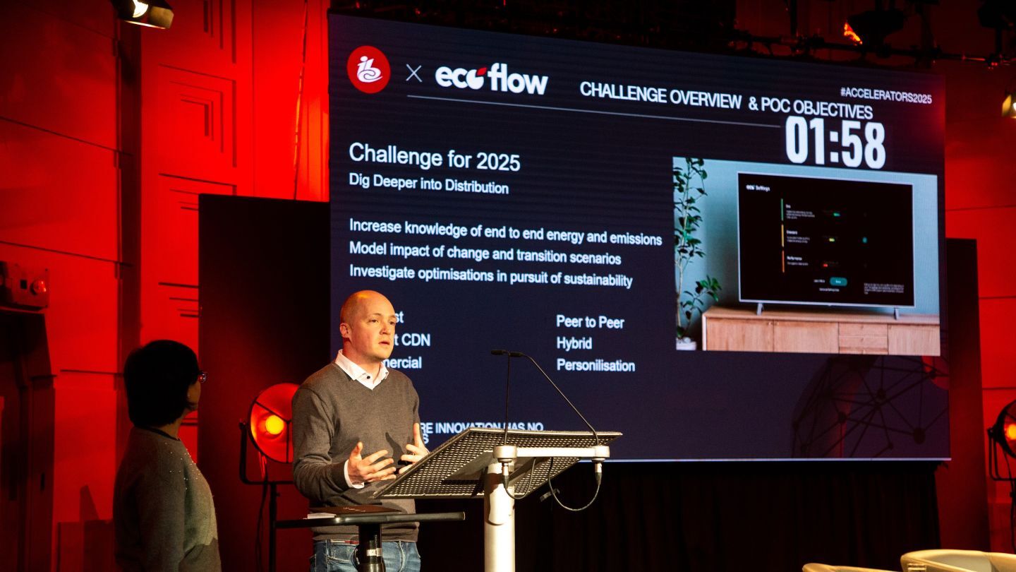 ECOFLOW II presentation at Kickstart Day