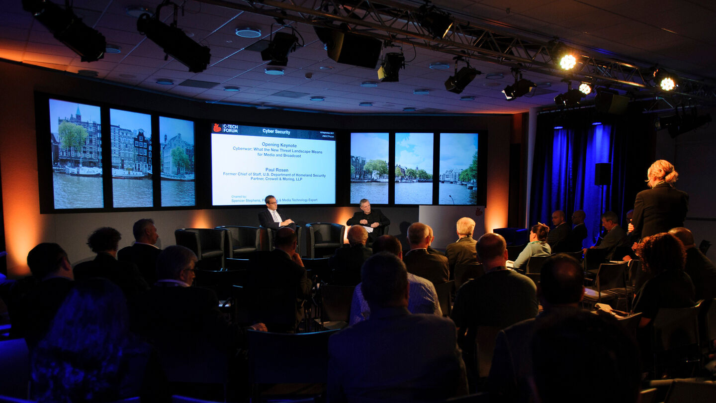 The C-Tech Cyber Security event at IBC2017