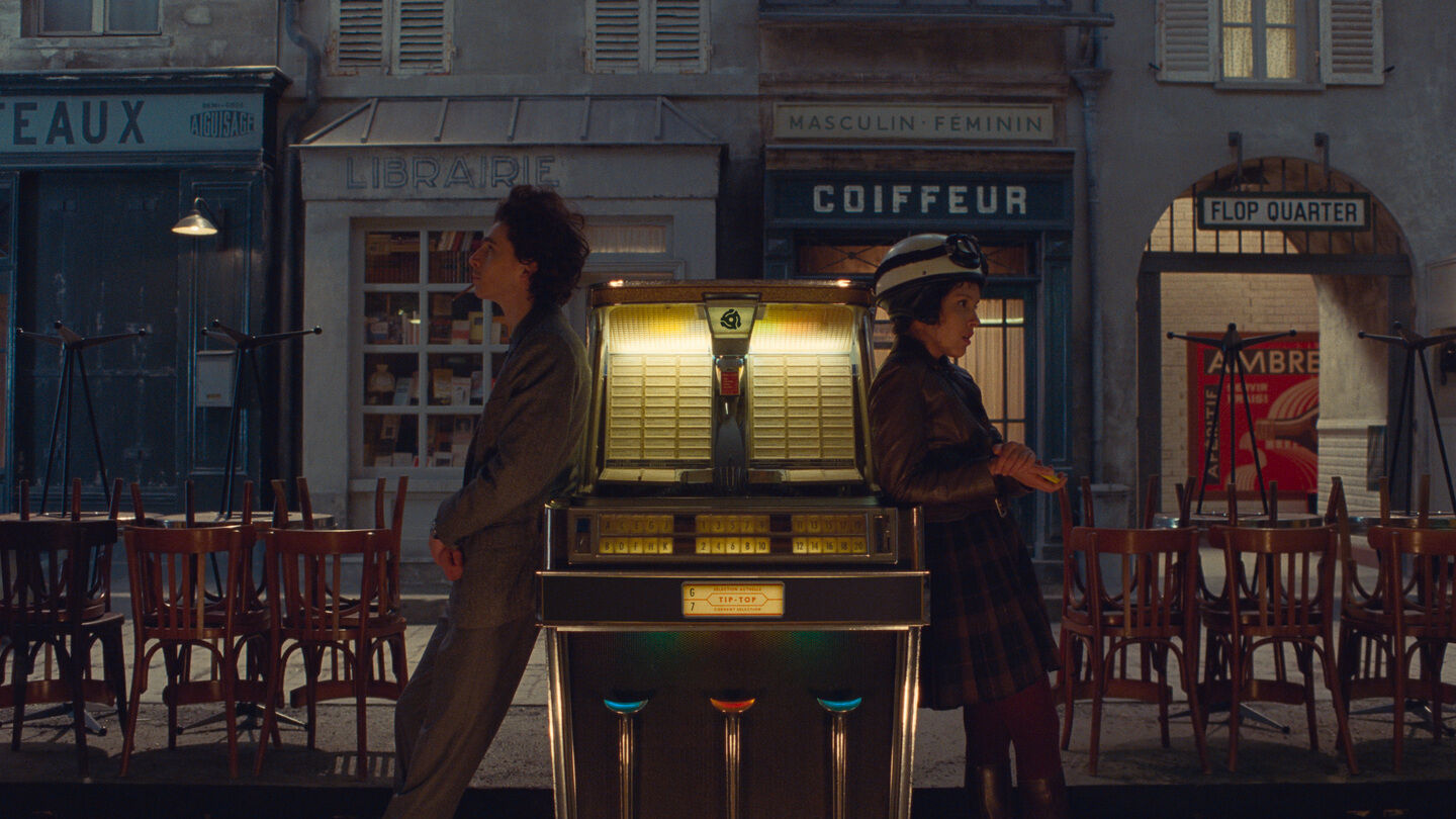The production turned a derelict felt factory into a make-shift movie studio