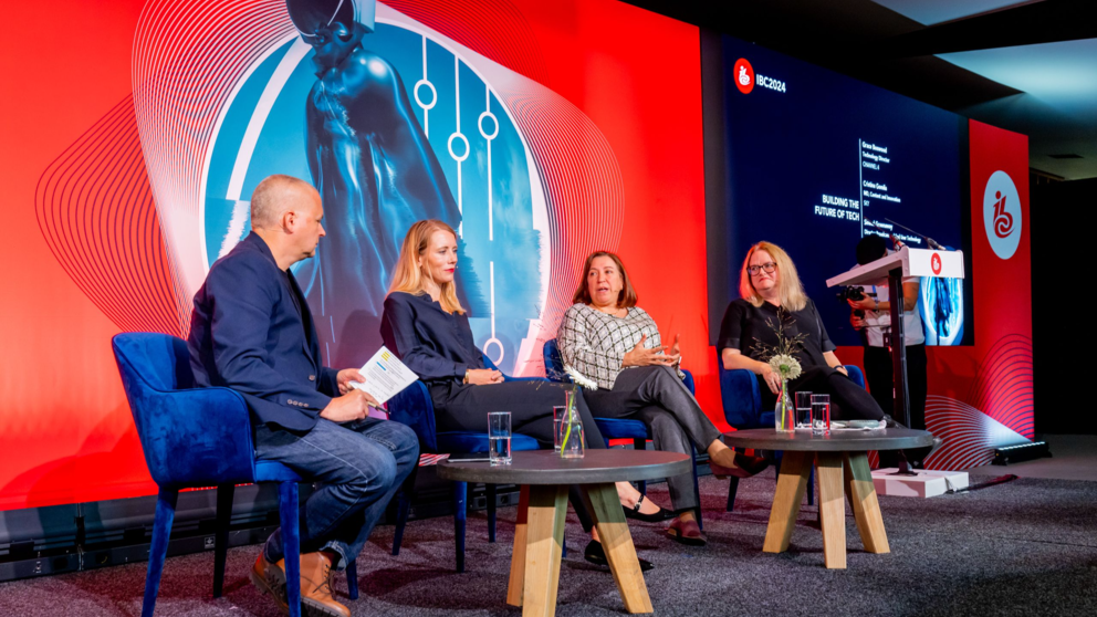 From left to right: Rob Ambrose, Grace Boswood, Cristina Gomila and Sinead Greenaway 